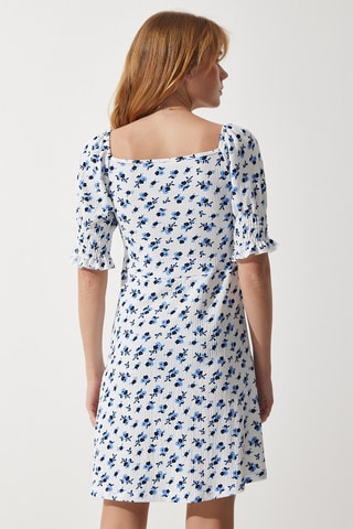 Abito taglio dritto - 
Bianco