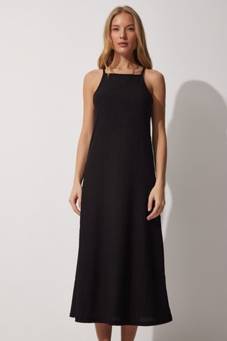 Vestido largo - Negro