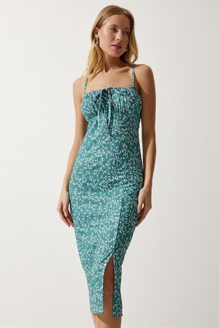 Vestido midi - Verde