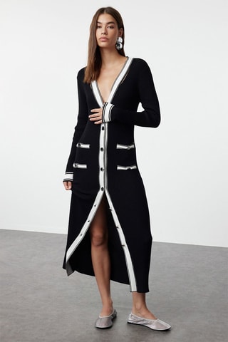 Vestido largo - Negro