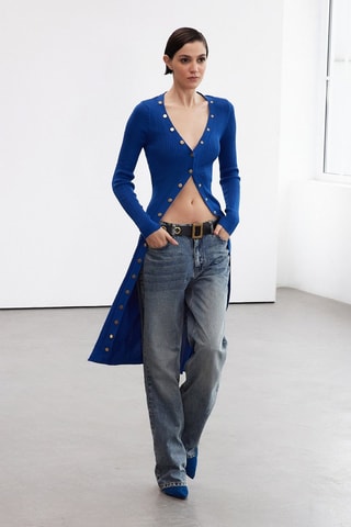 Abito a camicia - Blu