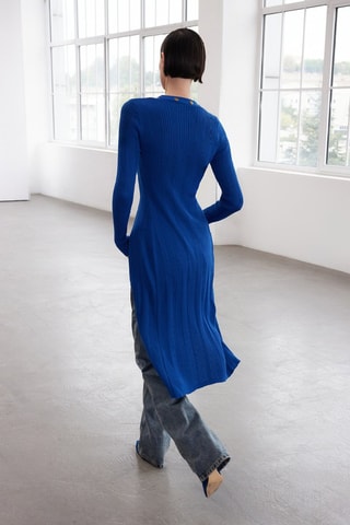 Abito a camicia - Blu