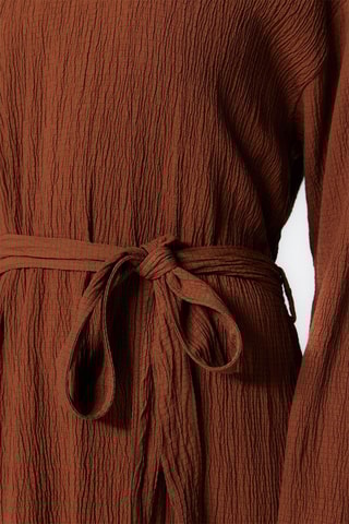 Vestido largo - Marrón