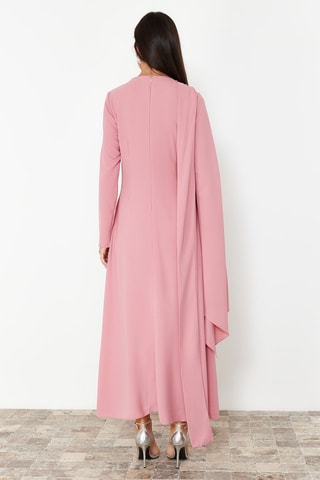 Abito lungo regular - Rosa