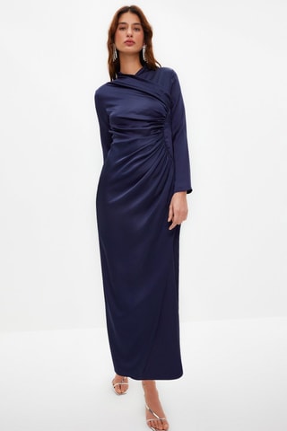 Vestido largo - Azul marino