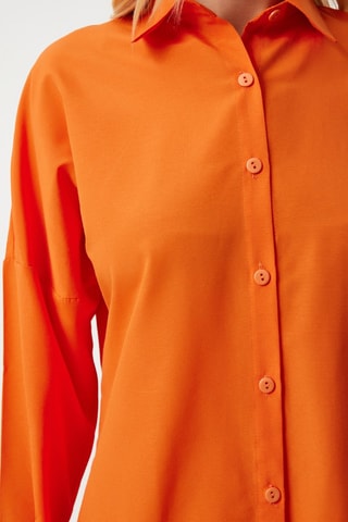 Camicia oversize - Arancione