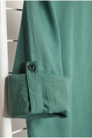 Camicia slim - Verde scuro