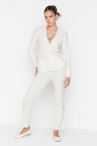 Maglia e pantaloni - Ecrù