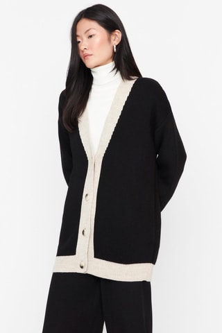 Cardigan e pantaloni - Nero