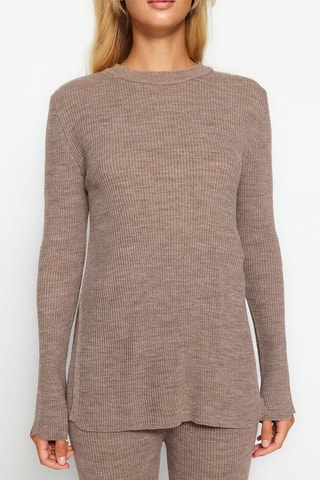 Top e pantaloni - Taupe