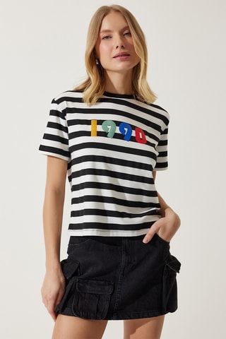 T-shirt - Noir et blanc