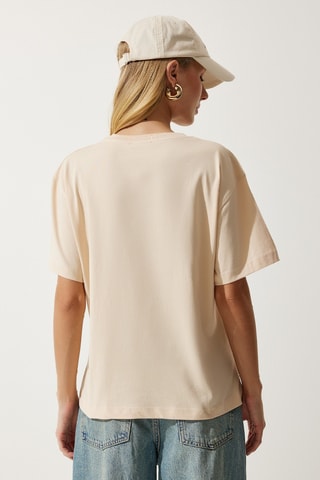 T-shirt - Beige