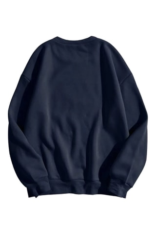 Felpa oversize - Navy