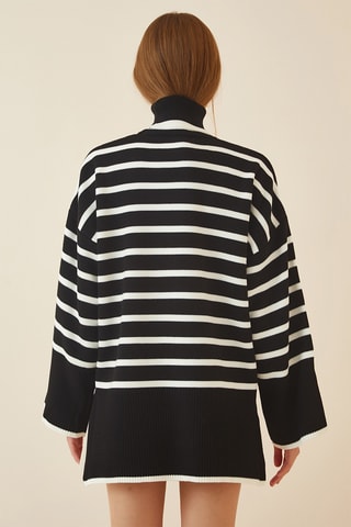 Maglia oversize - Nero