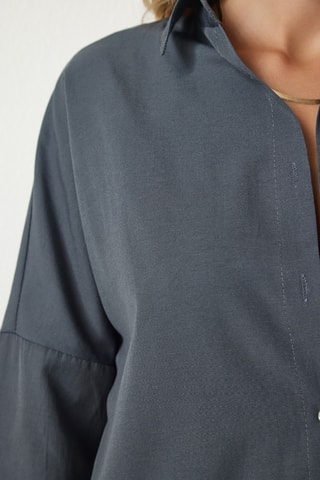 Camicia oversize - Antracite
