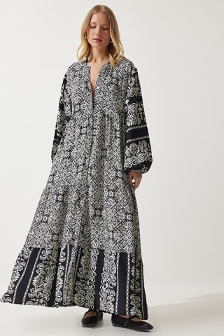 Vestido largo - Negro