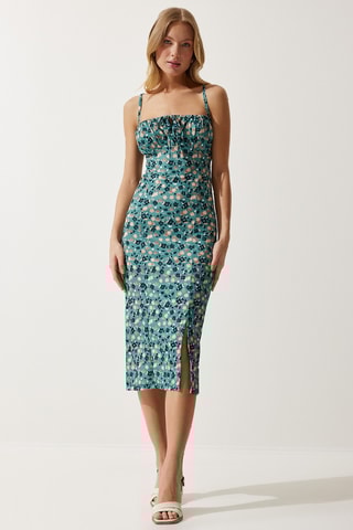 Abito a tubino - Verde