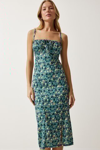 Abito a tubino - Verde