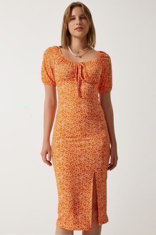 Vestido de tubo - Naranja