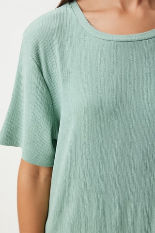 Abito t-shirt - Verde acqua