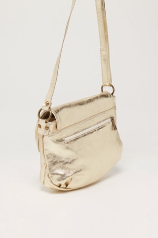 Sac bandoulière en cuir Lana - Doré