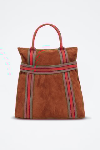 Sac à dos en nubuck Gao - Camel