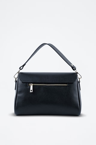 Sac porté épaule en cuir Jazz - Noir