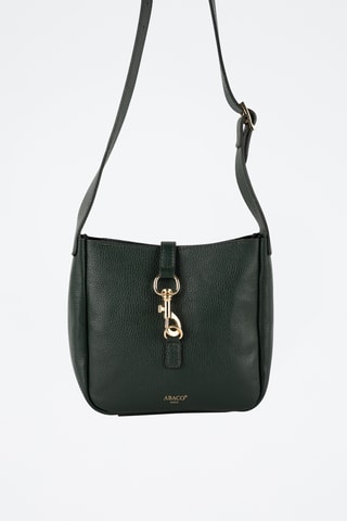 Sac bandoulière en cuir Lex - Vert