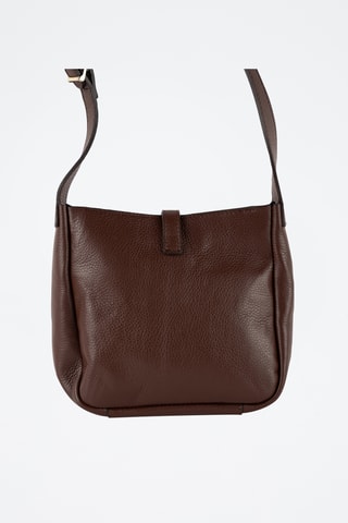 Sac bandoulière en cuir Lex - Marron