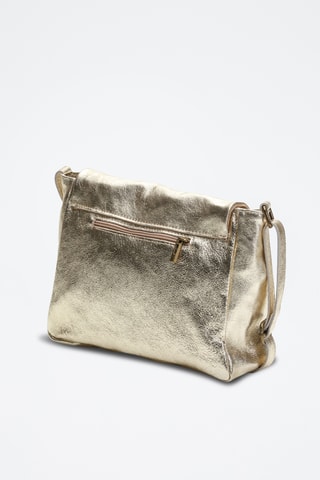 Sac bandoulière en cuir Ana - Doré