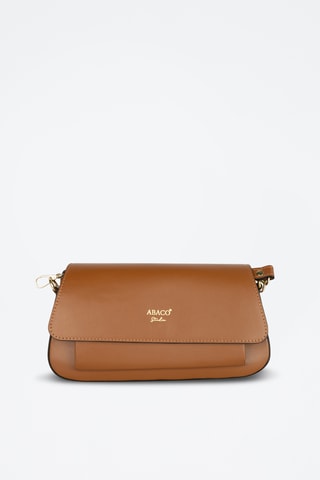 Sac porté épaule en cuir Lior  - Camel