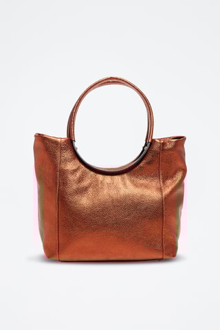 Sac à main en cuir Julia - Doré