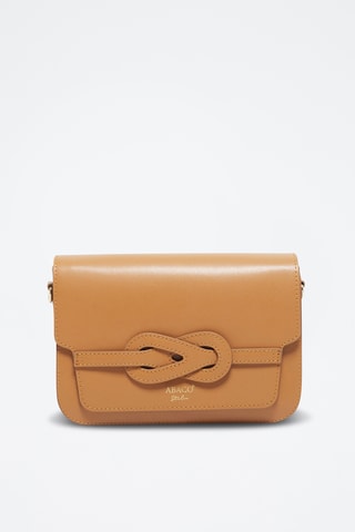 Sac bandoulière en cuir Ambre - Camel