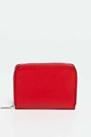 Portefeuille en cuir Mini Gali - Rouge