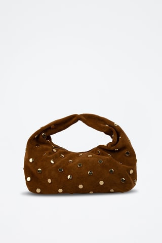 Sac à main en cuir Lennyx  - Camel