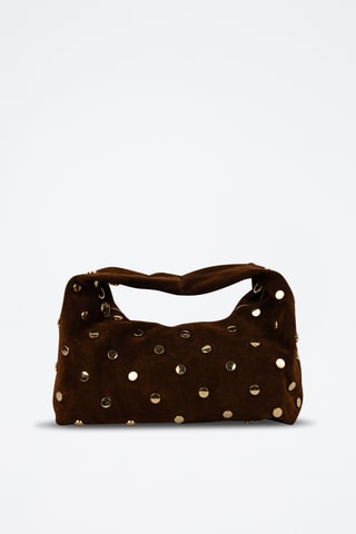 Sac à main en cuir Lennyx  - Marron