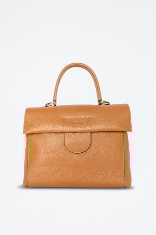 Sac à main en cuir Nix  - Camel