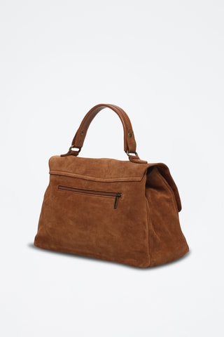 Sac à main en nubuck Mick - Camel