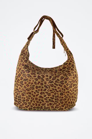 Sac porté épaule en cuir Kaelis - Camel