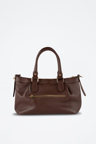 Sac bandoulière en cuir Jett - Marron