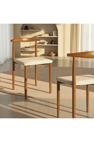 6 chaises Adam - 74 x 50 x 48 cm