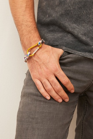 Armband Wit en Blauw