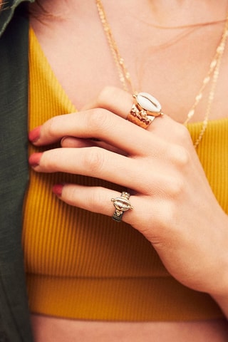 Ring Verguld Messing