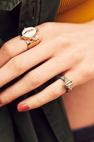 Ring Verguld Messing