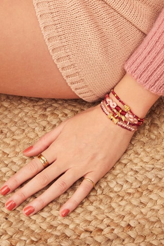 Manchetarmband Verguld Messing