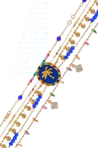 Manchetarmband - Verguld Metaal Dawn - Zirkonia’s