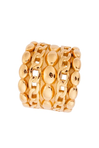 Ring - Verguld Metaal Hellenis