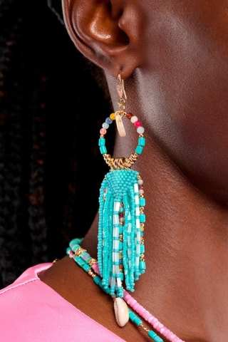 Oorbellen - Verguld Metaal Koukaracha