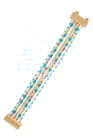 Manchetarmband - Verguld Metaal Nusa 