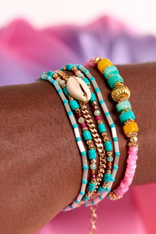 Manchetarmband - Verguld Metaal Nusa 